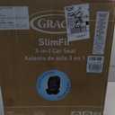 Graco Slimfit 3-in-1 Convertible Car Seat, Ultra-Space-Saving Design, Silas, Suitable for Rear and Forward-Facing, Highback Booster Seat with 10-Position Headrest