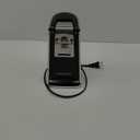 Hamilton Beach Smooth Touch Electric Automatic Can Opener with Easy Push Down Lever, Eliminates Sharp Edges, Opens All Standard-Size and Pop-Top Cans, Extra Tall, Black and Chrome (76606AG)