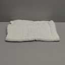 Baby Blanket 100% Cotton Knit Swaddle Soft Newborn Receiving Blanket Cozy for Boy/Girl Crib,Stroller White 40x30in