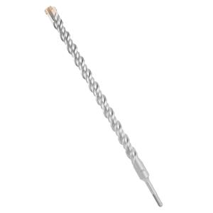 ZKH 1" x18" SDS Plus Rotary Hammer Drill Bit, 4 Cutter Crossed-Tipped, Wide Double Flute, Precise Fast Drilling, 40CR, Carbide Tipped SDS Plus Bit for Brick, Stone, Concrete 1" x16" x18"