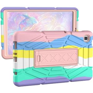 Grifobes for Samsung Galaxy Tab A7 Lite Case, 8.7 inch Shockproof Rugged Protective Cover with Stand for 2021 Tab A7 Lite 8.7" Tablet SM-T220/T225/T227U for Kids Boys Children (Camo Colorful) 2 Pcs