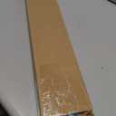 Skansen Sunscreen Fabric Fine Thread Sun-Shading Cordless Spring Roller Shades Heat Insulation See Through Window for Living Room, Accept Customized Size (Beige)