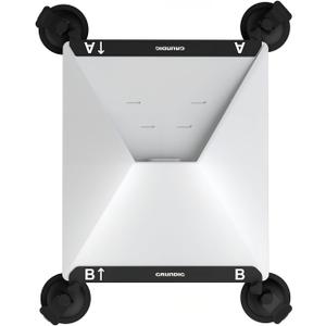 Grundig Starlink Mini Car Suction Cup Mount, Starlink Mini Accessories Secure Mounting Kit for Car Windows & Sunroofs, Strong Suction for Stable Satellite Signal on RVs, Boats,Fast Install & Removal
