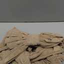 20 x 71 Inches Christmas Extra Large Velvet Bows Christmas Tree Topper Decor Giant Xmas Tree Toppers Bows for Home Wreath Wall Backdrop Birthday Wedding Party Decorations(Khaki)