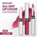 COVERGIRL Outlast All-Day Lip Color With Topcoat, 005 All-Star