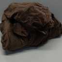 H.VERSAILTEX Modern Velvet Plush 4 Piece High Stretch Sofa Slipcover Sofa Cover Furniture Protector Form Fit Luxury Thick Velvet Sofa Cover for 3 Cushion Couch Width Up to 90 Inch (Sofa,Brown)