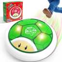 Boy Toys Hover Soccer Ball for Kids 2 LED Soccer Ball Toys Indoor Games Gifts for Boy Age 6-8, 8-12, Floating Football Birthday Gifts for 4 5 6 7 8 9 10 11 12 Year Old Kids Sport Toy
