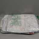 Maxcheck 6 Pcs Large Christmas Basket for Gifts Empty Foldable Xmas Gift Basket Rectangle Christmas Santa Present Storage Bin Fabric Cubes Containers Boxes with Handles for Present Cloth Toy (Colorful)