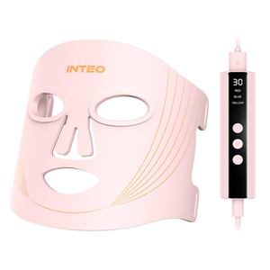 ed Light Therapy for Face, 3 Modes Portable Led Face Mask Light Therapy with Remote, Near-Infrared 850 Red Light Therapy Mask with Timing Function, Red Light Therapy at Home 180 LED Beads