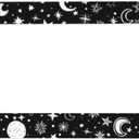 3 x Moon and Star License Plate Frames 2 Pack Aluminum License Plate Holder 2 Hole with Screws (19)