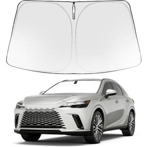 Proadsy Windshield Sun Shade for RX 2026 2025 2024 2023 Foldable Front Sunshade Protector Sun Visor Blocks UV Rays Keep Car Cooler Accessories