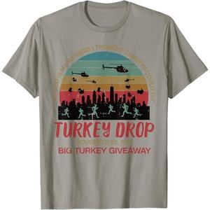 Turkey Drop November 22 1978 Funny Thanksgiving Men Women T-Shirt