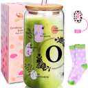 Anotion Cute Cups - Initi-Al Gifts: White Elephant & Gag Gifts, Personalized Monogrammed Coffee Cups for Christmas & Birthdays