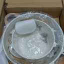 Pots and Pans Set Non Stick Non-Toxic 22 Pcs Ceramic Cookware Sets Nonstick Kitchen Pot&Pan With Lid Cream White Granite Induction Compatible with Glass Lids Crepe Frying Pan PFOA/PFOS-Free