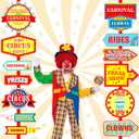 KatchOn, Carnival Signs for Carnival Decorations - Pack of 32 | Carnival Photo Booth Props for Carnival Theme Party Decorations | Circus Props for Circus Theme Party Decorations | Circus Decorations