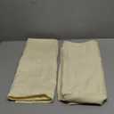 et of 2 - Premium 1800 Ultra-Soft Microfiber - Double Brushed - Bed Pillow Shams - Pillows Not Included (Set of 2, Sand)