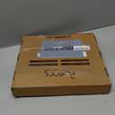 PUERSI Freestanding Magazine Holder  Modern Touch Handbag Design, Magazine Organizer Metal Rack for Books, Vinyl Record, Newspaper (Gold)