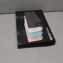 Wireless Keyboard and Mouse Combo - Full-Sized Ergonomic Keyboard with Wrist Rest, Phone Holder, Sleep Mode, 2.4G Quiet Keyboard for PC Laptop, Complete Work Setup for Office or Home -Trueque KM23 (1 PACK, Black)