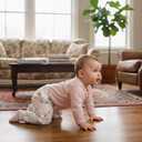 Baby Jogger Pants with Elastic Cuffs Stay-On Lightweight Toddler Joggers, Soft & Stretchy Baby Pants, 3-Pack