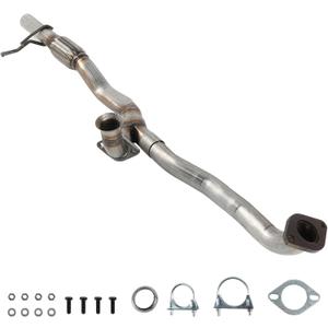 Exhaust Y Pipe Flex Pipe Direct Fit Compatible with Ford Explorer 2011-2019 3.5L V6, Ford Flex 3.5L V6 2013-2019 Stainless Steel