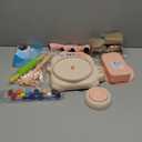 Skirfy Pottery Wheel for Kids Beginners with Light,Arts and Crafts for Kids Ages 8-12,Ceramic Wheel with Painting Kit, Adjustable Speed,Birthday Christmas Thanksgiving Gift for Girls Boys Age 6+