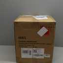 ARNIS Modern Planter Pots, Set of 2 Round Large Planters with Stand, Decorative Floor Planters, Metal Pots with Drainage Holes for Living Room, Office, Garden or Balcony, 8.25 &10.5 Inch, White & Gold