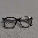 JiSoo Square Oversized Reading Glasses Women 2.25, Chunky Stylish Designer Readers 2.25 Women with Spring Hinge, Blue Quartz 2.25