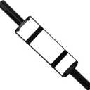 Olympic Tricep Bar Home Gym Weightlifting for Strength Training with Rubber Grips for Deadlifts, Squats, Shrugs