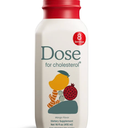 DOSE for Cholesterol Maintain Healthy Cholesterol Levels Gluten-Free Vegan Zero Sugar, 16oz Bottle,  Best By 01-21-2028