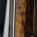 SONGMICS Bed Laptop Desk, Folding Bed Tray for Laptop up to 15.6 Inches, Adjustable Angle and Height, Portable for Working Reading Writing Breakfast, Bamboo Legs, Drawer, Rustic Brown ULLD105B01