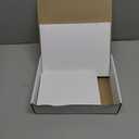 Hamilco White Cardstock Paper, Folded Cards with Envelopes 5.5" x 8.5", 80 lb Cover, Blank Greeting & Invitation Cards, 100 Pack