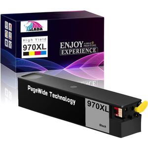 970XL Black Compatible Ink Cartridge Replacement for HP 970 970 XL Ink Cartridge,Work for HP Officejet Pro X576dw X451dn X451dw X476dw X476dn X551dw Printers (1 Black)