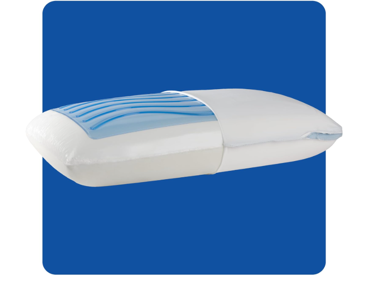Sealy Dreamlife Standard Size Memory Foam Cooling Pillow with SealyChill Cooling Gel, Removable Machine-Washable Cover, Made in The USA
Sealy Dreamlife Pillow