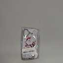 Generic Case Compatible with iPhone 16 - Glossy Hybrid Durable Shockproof Phone Cover,Cases for Woman Girl - Christmas Santa Claus Snowflake