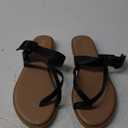 Women's Sandals Size 7.5 – Kensie Black Strappy Flat Sandals