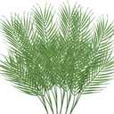 18 Branches 27 Inch Artificial [Palm] [Leave]s 6 PCS Large Faux / Fake Greenery Tropical [Palm] Tree [Leave]s for [Palm] Wedding Arrangement Jungle Party Decorations