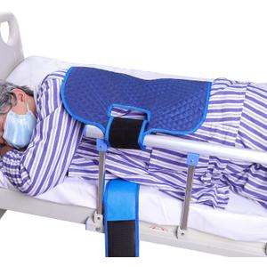 Patient Turning Device Belt,Elderly Bed Transfer Sling,Transfer Nursing Sling for Patient,Elderly Safety Lifting Aids,Turn Over Aids with Touch Fastener,Patient Care Back Lifting Strap,45cm*168.5cm (Blue1)