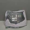 Small Metal Christmas Tree Collar 21 Inch Diameter Base, Small Tree Collar for Slim Trees, Christmas Truck Decorations (Silver)