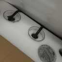 Bathroom Vanity Light Fixtures 4-Light Hammered Glass Modern Wall Mounted Over Mirror Oil Rubbed Bronze - VL01ORBH-4