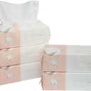 Extra Thick Dry Wipe, 100% Cotton, Lint-Free Cotton Tissues (5 Pack)