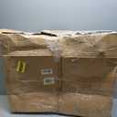 Medline Durable Folding Steel Transport Wheelchair with Swing-Away Footrests, 19-Inch Seat Width, Black Frame, Black Upholstery