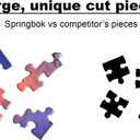 Springbok 500 Piece Jigsaw Puzzle for Adults - Together for Christmas Features a Pair of Cardinals on a Snowy Winter's Holiday Outdoor Scene Precision-Cut Puzzle Pieces Made in The USA (Multi)