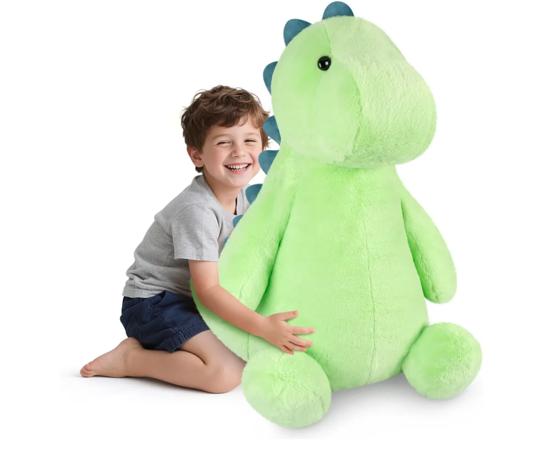 Giant T rex Plush Toys 30", Jumbo Soft Dinosaur Stuffed Animals, Giant Stuffed Animal Dinosaur Toys for Stress Relief & Sleep Aid, Huge Cuddly T rex Plushies Gift for Kids Adults
