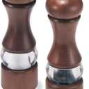 Olde Thompson 6 Caffe Wood Pepper Mill and Salt Shaker Set