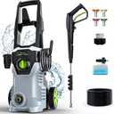 Pressure Washer, Power Washer with Foam Cannon High Pressure Washer for Cars, Fences, Patios, Decks, Patios and Driveway Powerwasher