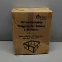 Orian Baby Playpen 50x50 Large Play Yard for Babies and Toddlers, Indoor Outdoor Playpen, Sturdy Baby Play Pen with Mesh Sides, Safe Baby Fence Play Area, Assembly Required/Not Portable, w Storage Bag