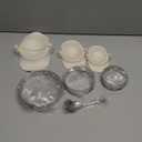 Dumpling Making Kit 23 Piece, Empanada Maker Set, All in One Gyoza Maker Set with Rolling Pin, Press Molds, Ring Cutters, Mat, Sauce Dishes and More, Kitchen Accessories Fun Gift Set