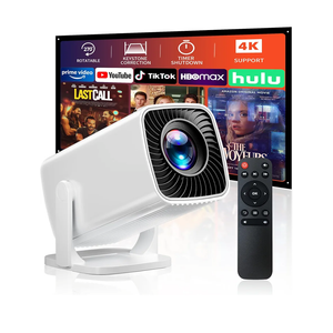 Mini Projector, Portable Projector 4K & Full HD 1080P Support, 270° Rotation Outdoor Projector, Movie Projector Compatible with Smartphone, TV Stick, Laptop, PS4, HDMI, USB (No WiFi or Bluetooth)