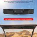 Overhead 6.5" Speaker Pods Roof Liner for Ranger XP 1000 / Crew | Front Roof Full Enclosure Speaker Box for Polaris Ranger XP 1000 / Crew 2017-2025 Accessories, All-Weather Protection