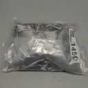 LETSVDO Women's Satin Bubble Mini Skirt Y2k Silk Puffy Ruffle Pleated High Waist A Line Balloon Short Skirts Silver, M